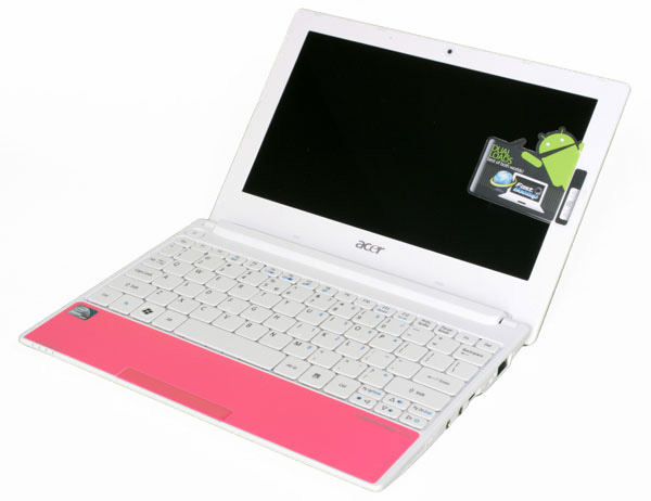 Netbook Acer Aspire One D255 Happy con android
