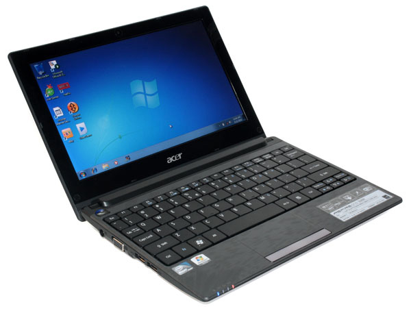 Acer Aspire One D260, profilo sinistro