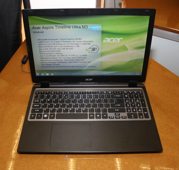 Acer Aspire Timeline Ultra M3