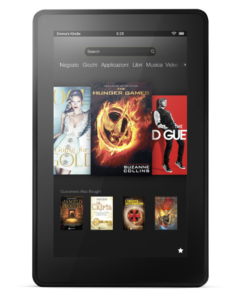 Nuovo tablet economico amazon Kindle Fire