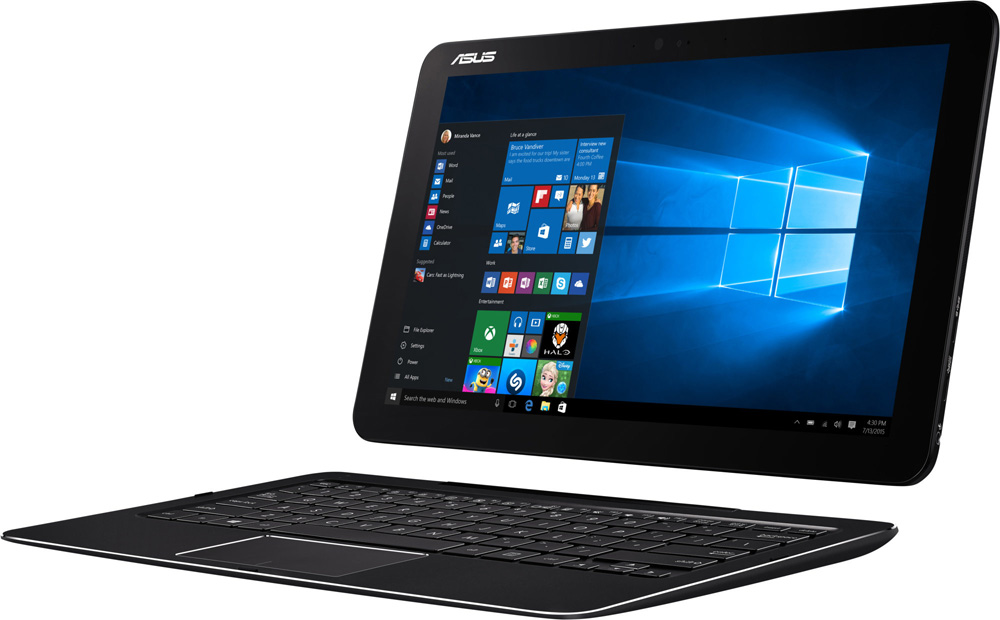 I notebook trasformabili come l'ASUS T302CA hanno la tastiera removibile