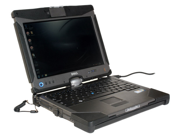 Dell Latitude XT2 XFR, profilo sinistro