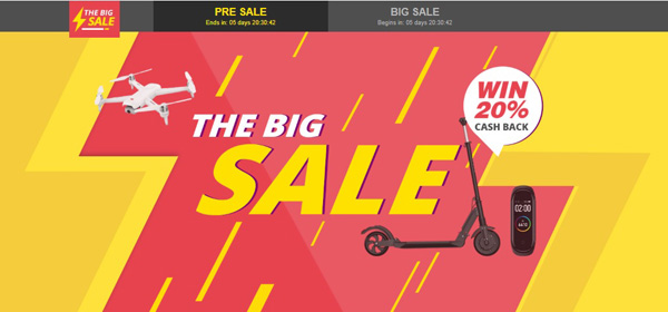 Geekbuying BIG SALE di agosto