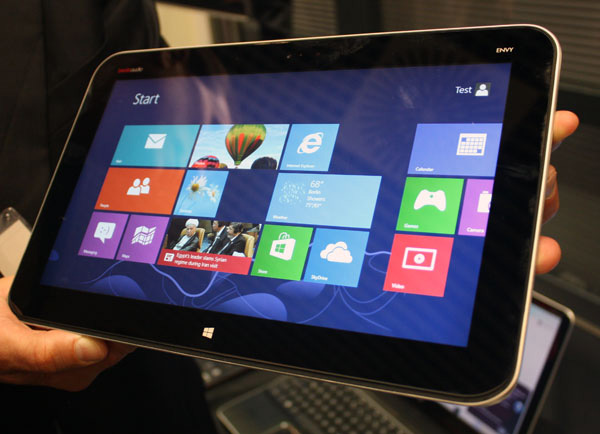 HP Envy X2 tablet