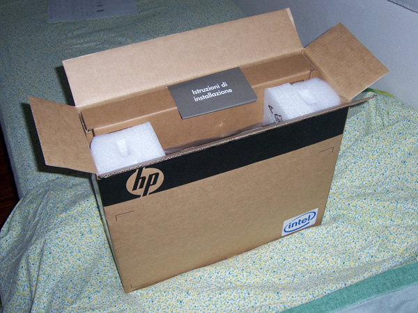 HP Pavilion dv2500 scatola