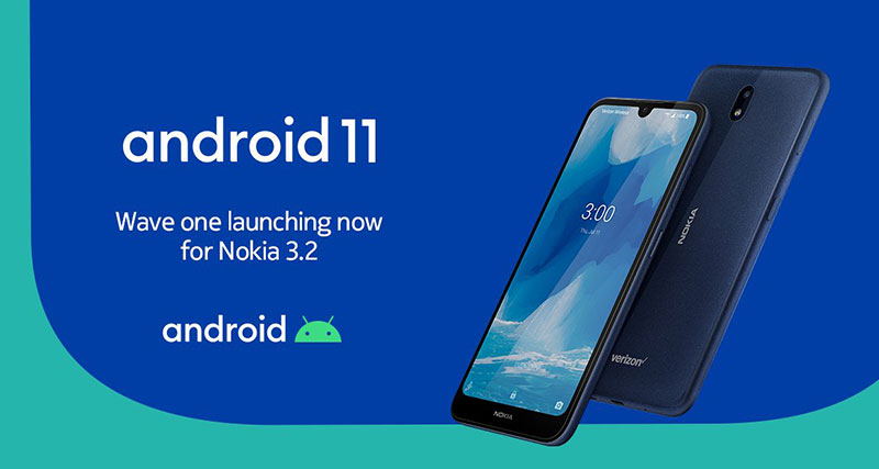 Nokia 3.2 si aggiorna ad Android 11