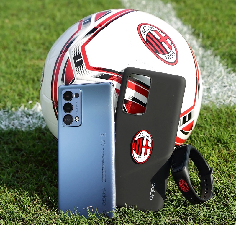 OPPO Reno 6 Capsule Collection AC Milan