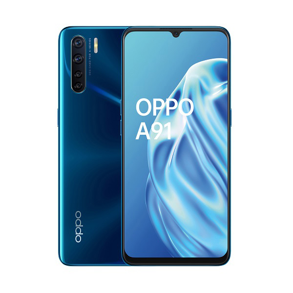 OPPO A91 in tinta Blazing Blue