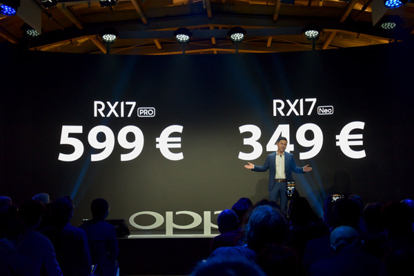 OPPO RX17 Pro prezzo