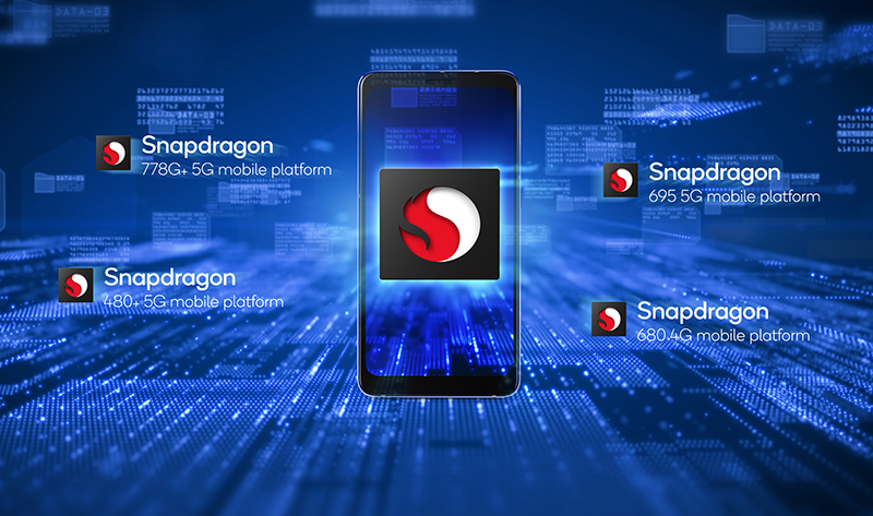 Qualcomm Snapdragon 778G+ 5G, 695 5G, 480+ 5G e 680 4G