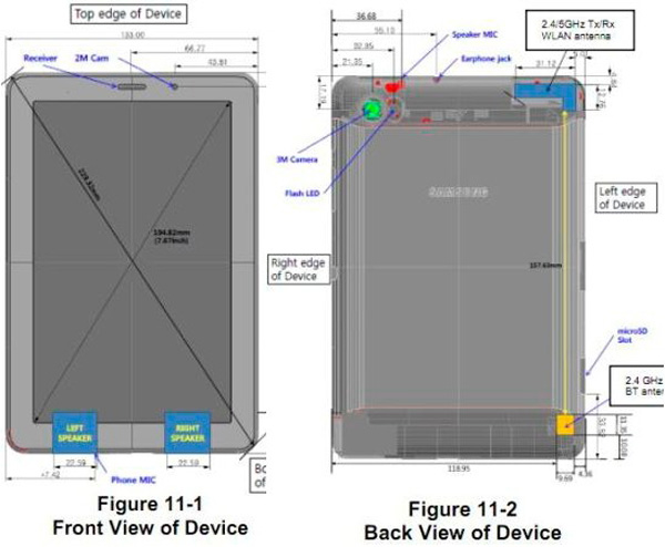 Samsung Galaxy Tab 7.7 da FCC