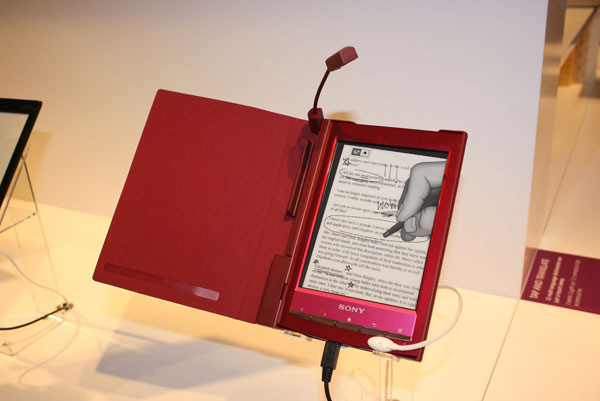 Sony Reader WiFi PRS-T1 rosso
